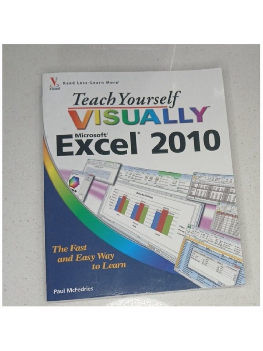 Teach Yourself VISUALLY Microsoft Excel 2010  Paul McFedries Computer Guide Book